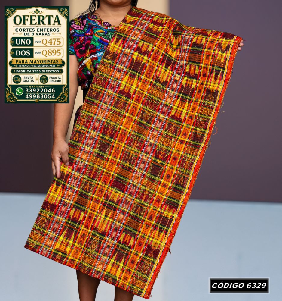 ✨ Diseño Quichelense — Hilo Mish y Altaseda 8 Varas — Q475 | COD 6329