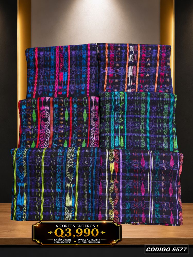 Combo 6 Cortes Típicos 8 Varas Q3,990 | COD 6577 | Típicas Unidas