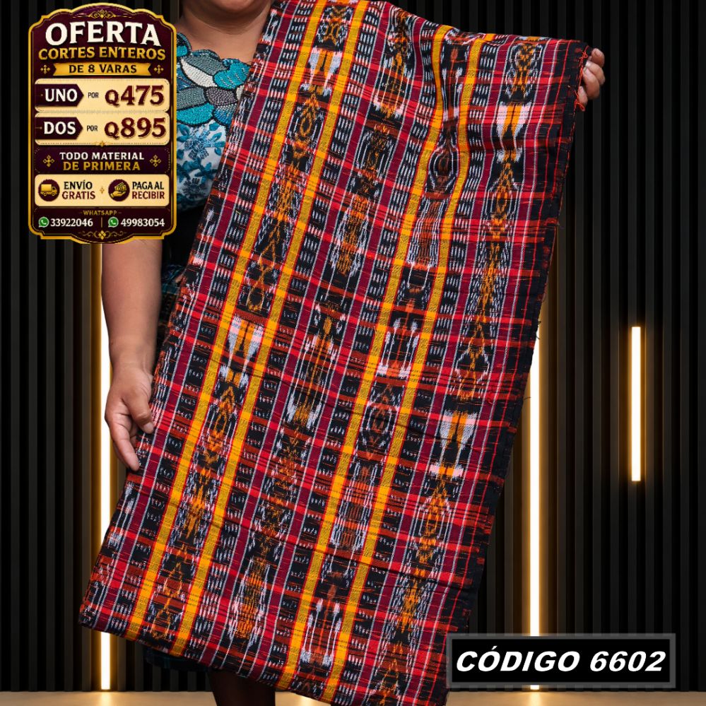 ✨ Diseño Quichelense — Hilo Mish y Altaseda 8 Varas — Q475 | COD 6602