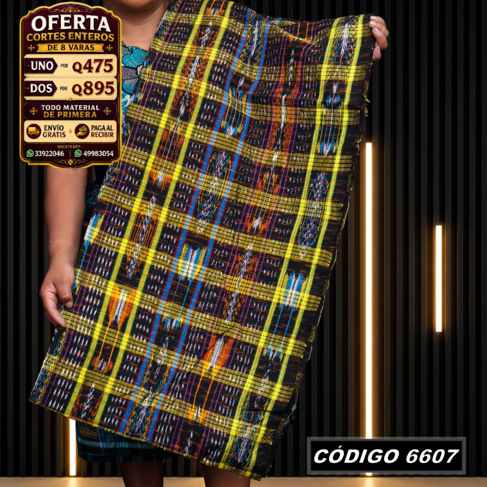 ✨ Diseño Quichelense — Hilo Mish y Altaseda 8 Varas — Q475 | COD 6607