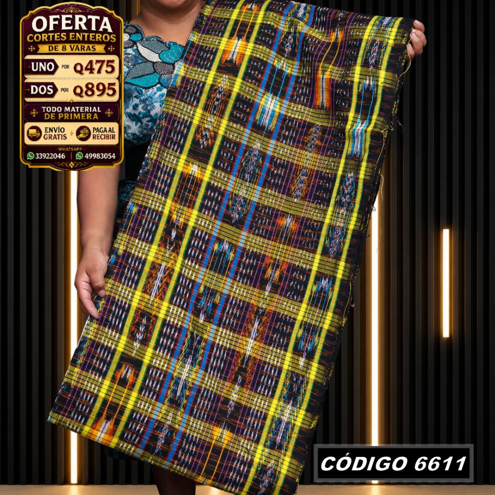✨ Diseño Quichelense — Hilo Mish y Altaseda 8 Varas — Q475 | COD 6611