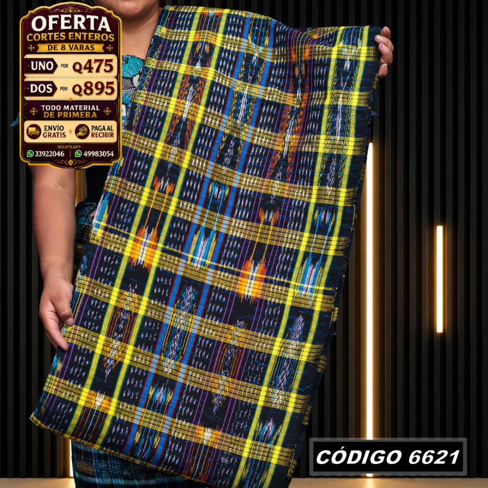 ✨ Diseño Quichelense — Hilo Mish y Altaseda 8 Varas — Q475 | COD 6621
