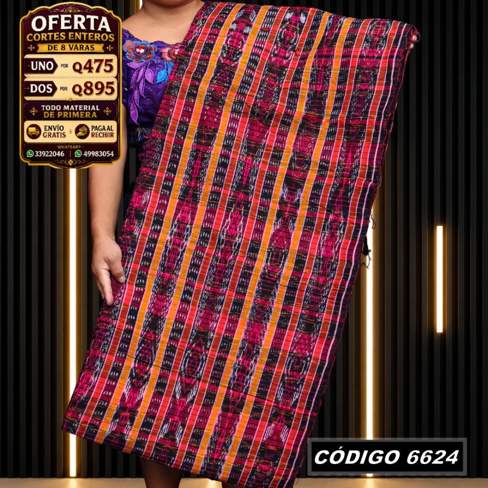 ✨ Diseño Quichelense — Hilo Mish y Altaseda 8 Varas — Q475 | COD 6624