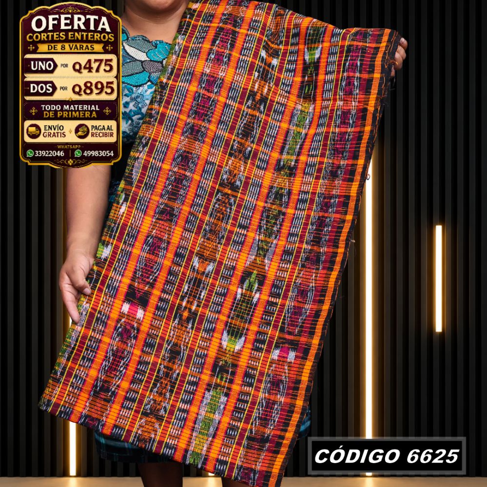 ✨ Diseño Quichelense — Hilo Mish y Altaseda 8 Varas — Q475 | COD 6625