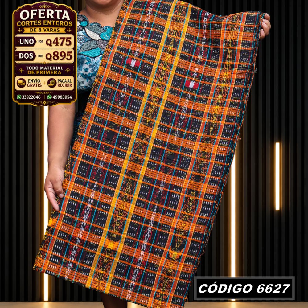 ✨ Diseño Quichelense — Hilo Mish y Altaseda 8 Varas — Q475 | COD 6627