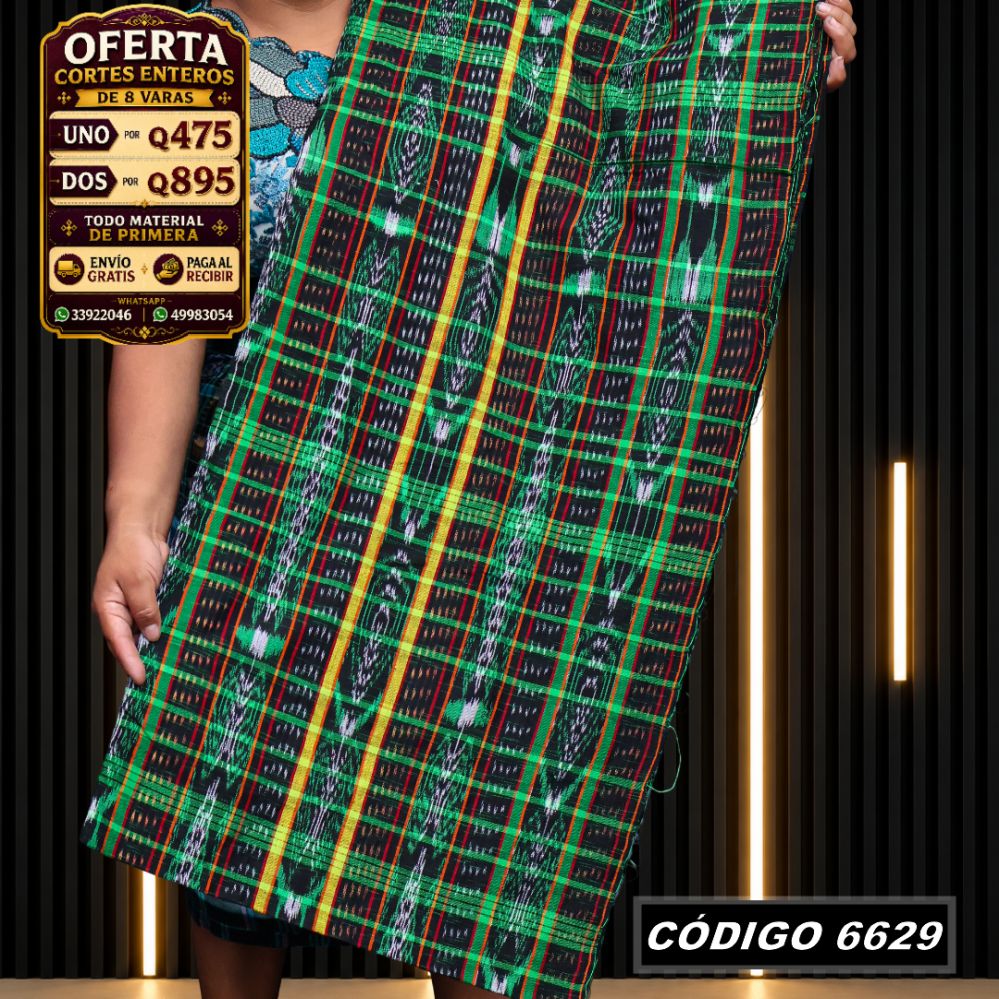 ✨ Diseño Quichelense — Hilo Mish y Altaseda 8 Varas — Q475 | COD 6629