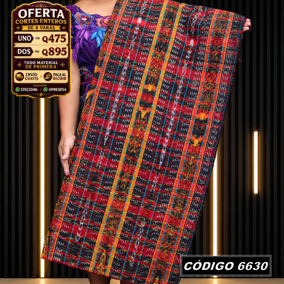 ✨ Diseño Quichelense — Hilo Mish y Altaseda 8 Varas — Q475 | COD 6630