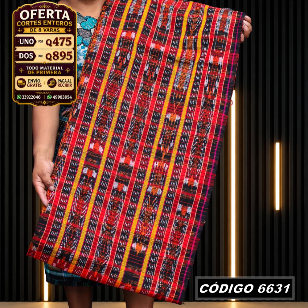 ✨ Diseño Quichelense — Hilo Mish y Altaseda 8 Varas — Q475 | COD 6631