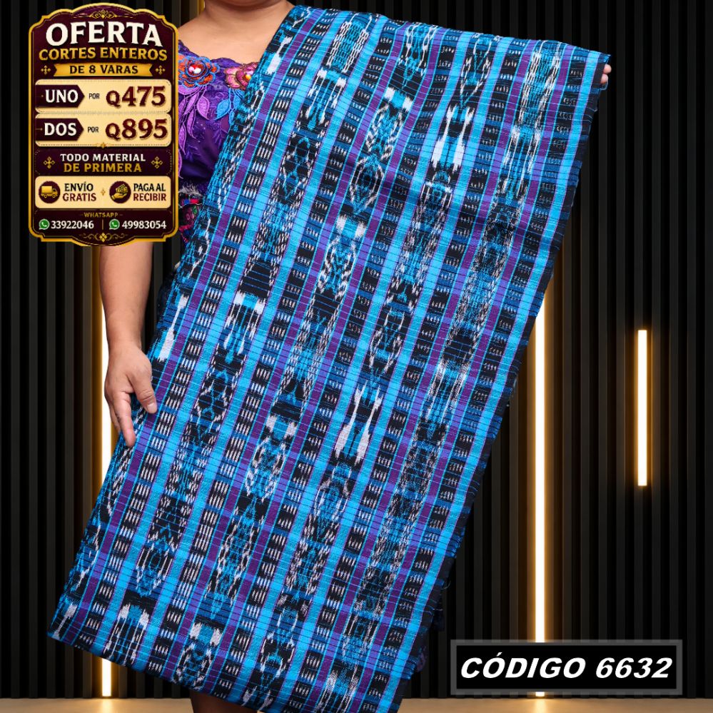 ✨ Diseño Quichelense — Hilo Mish y Altaseda 8 Varas — Q475 | COD 6632