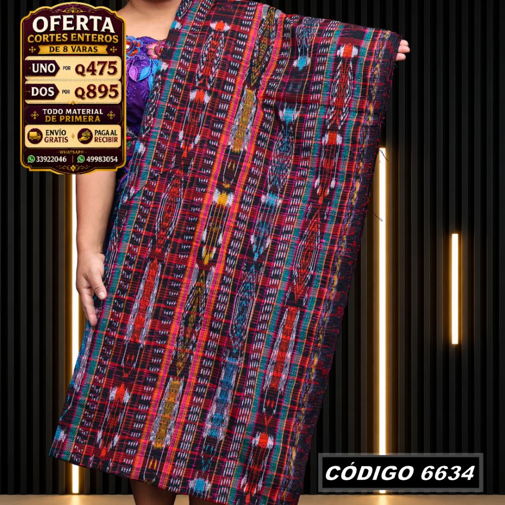 ✨ Diseño Quichelense — Hilo Mish y Altaseda 8 Varas — Q475 | COD 6634