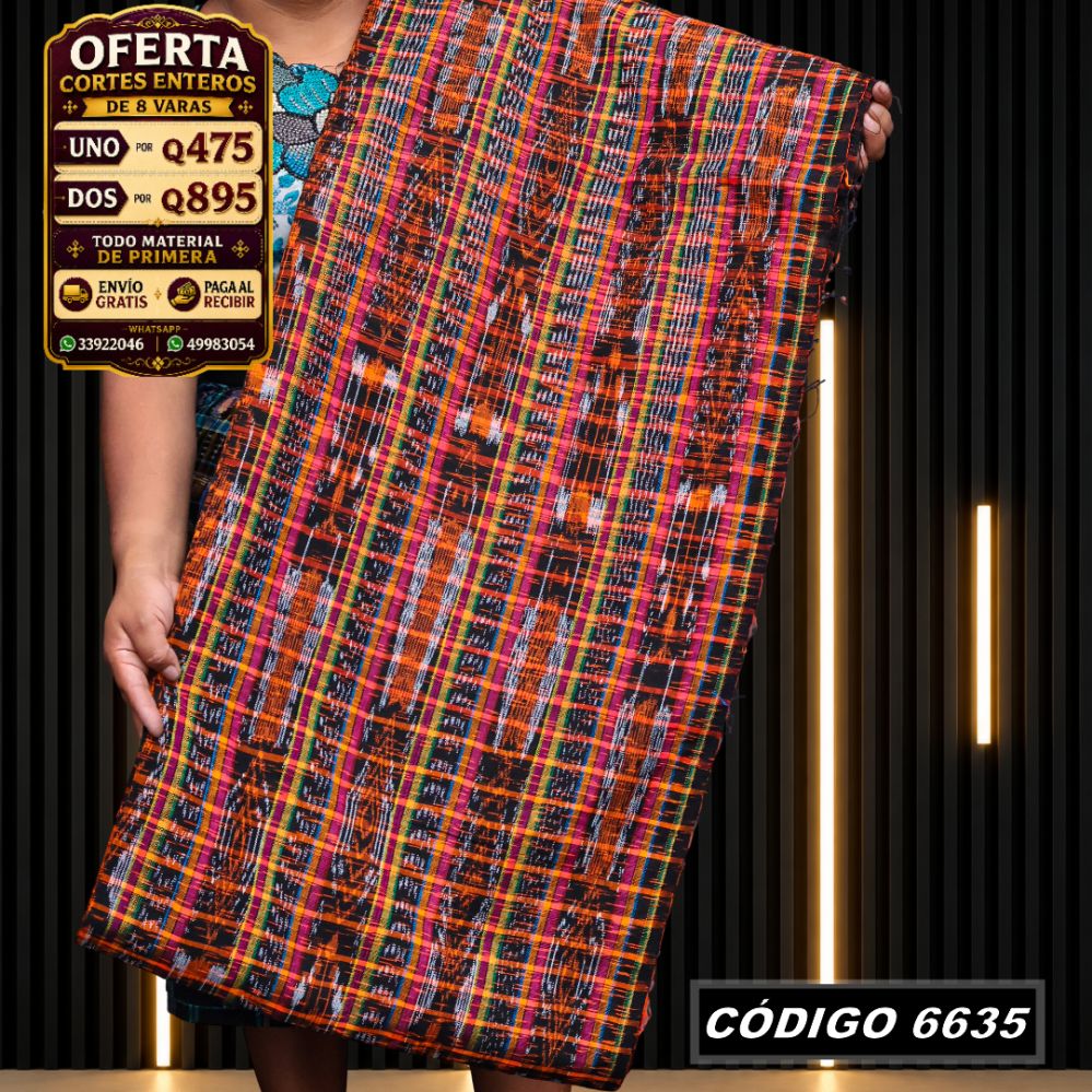 ✨ Diseño Quichelense — Hilo Mish y Altaseda 8 Varas — Q475 | COD 6635
