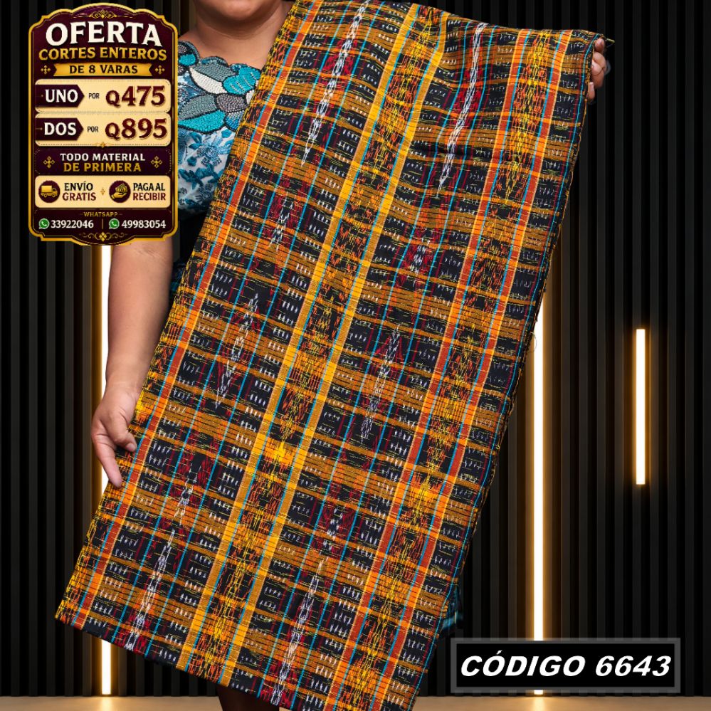 ✨ Diseño Quichelense — Hilo Mish y Altaseda 8 Varas — Q475 | COD 6643