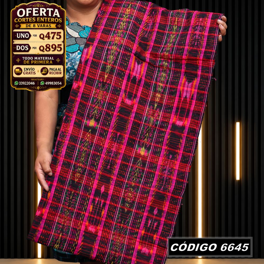 ✨ Diseño Quichelense — Hilo Mish y Altaseda 8 Varas — Q475 | COD 6645
