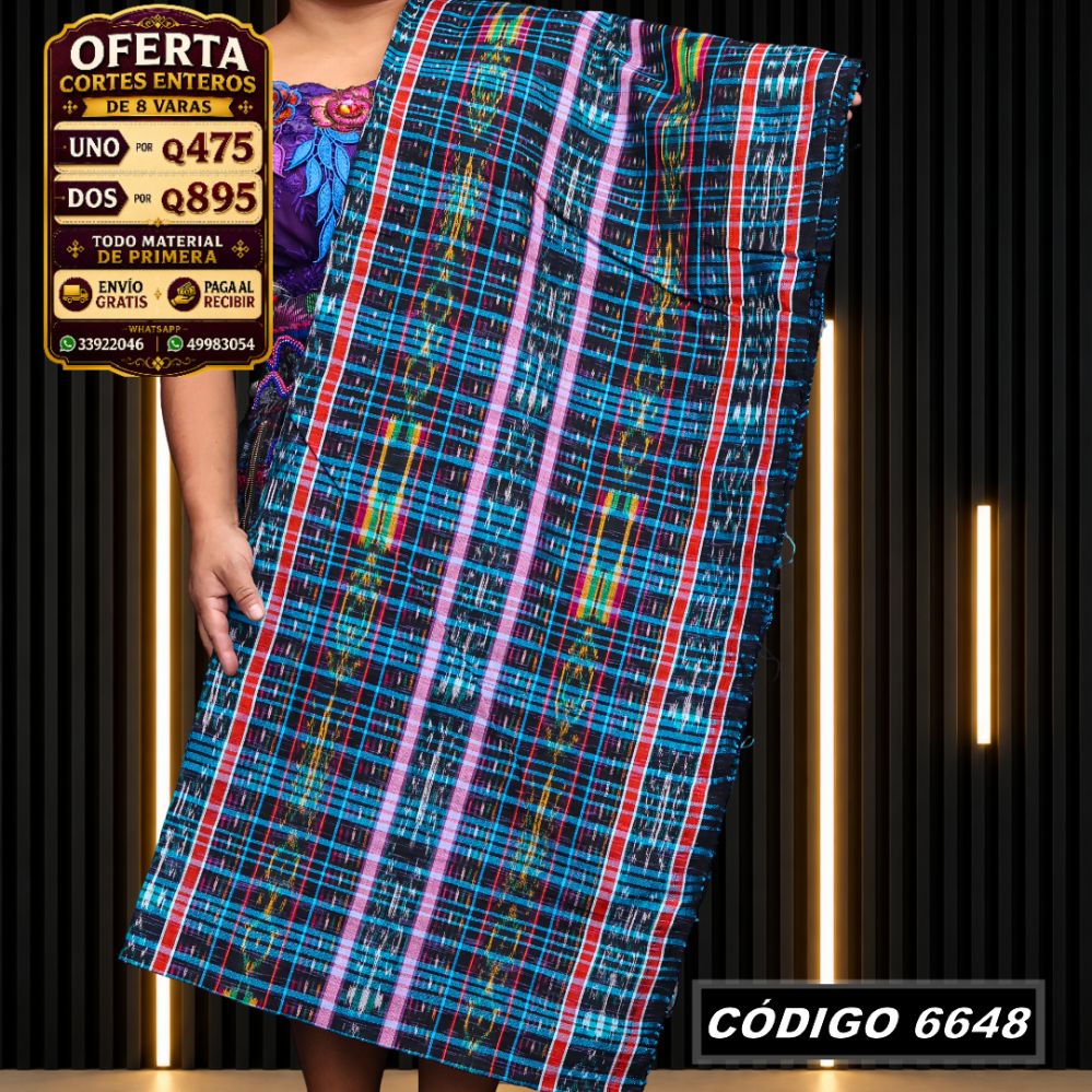 ✨ Diseño Quichelense — Hilo Mish y Altaseda 8 Varas — Q475 | COD 6648