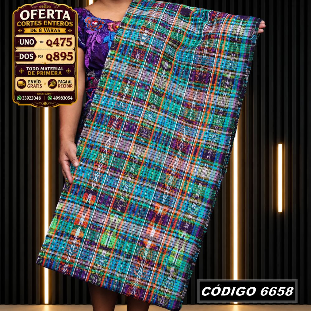 ✨ Diseño Quichelense — Hilo Mish y Altaseda 8 Varas — Q475 | COD 6658