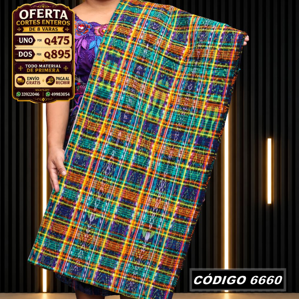 ✨ Diseño Quichelense — Hilo Mish y Altaseda 8 Varas — Q475 | COD 6660
