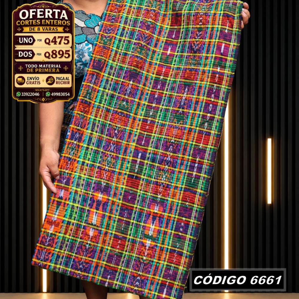 ✨ Diseño Quichelense — Hilo Mish y Altaseda 8 Varas — Q475 | COD 6661