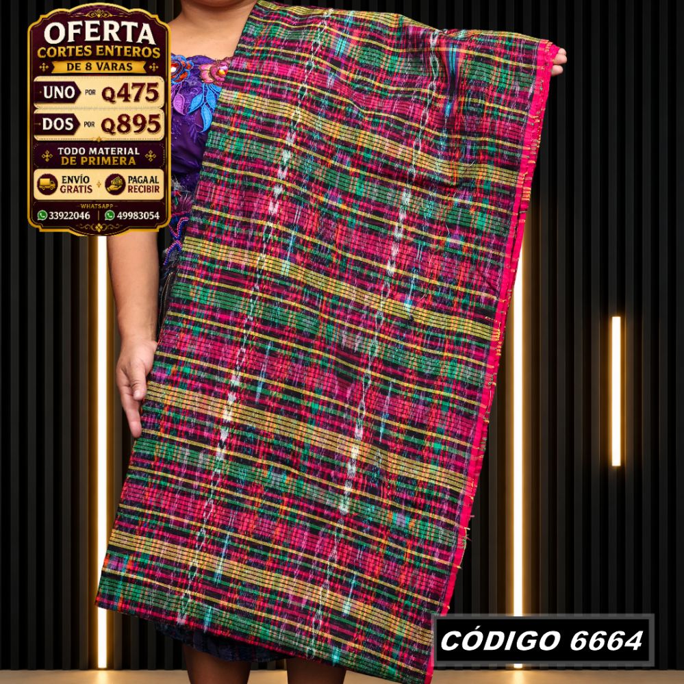 ✨ Diseño Quichelense — Hilo Mish y Altaseda 8 Varas — Q475 | COD 6664