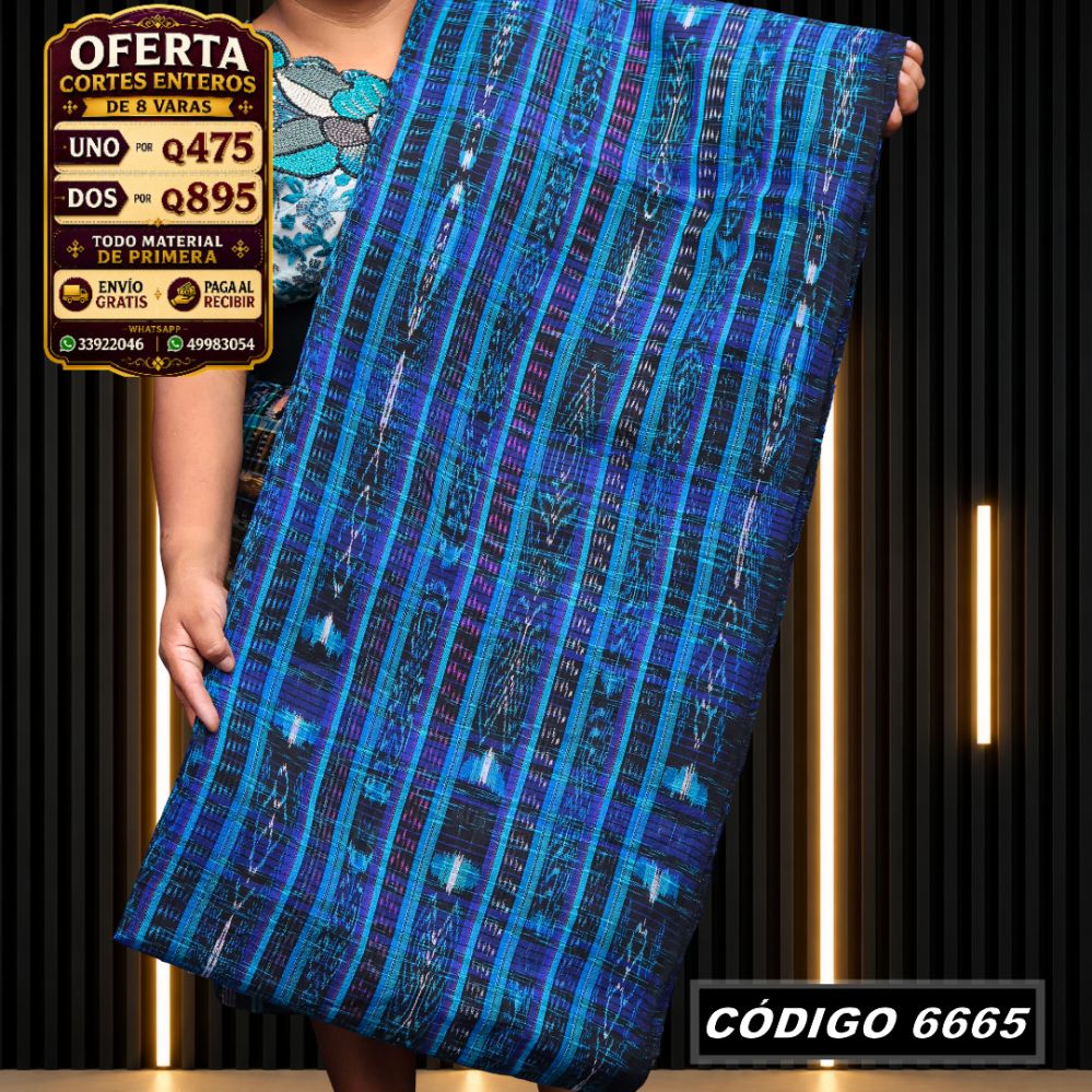 ✨ Diseño Quichelense — Hilo Mish y Altaseda 8 Varas — Q475 | COD 6665
