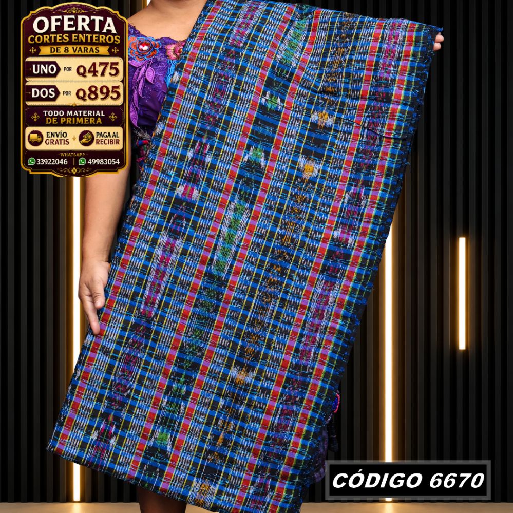 ✨ Diseño Quichelense — Hilo Mish y Altaseda 8 Varas — Q475 | COD 6670