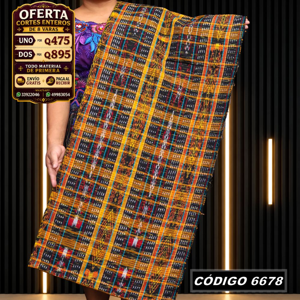 ✨ Diseño Quichelense — Hilo Mish y Altaseda 8 Varas — Q475 | COD 6678