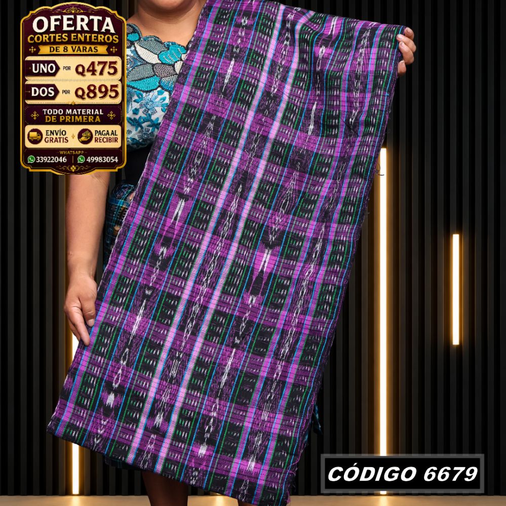 ✨ Diseño Quichelense — Hilo Mish y Altaseda 8 Varas — Q475 | COD 6679