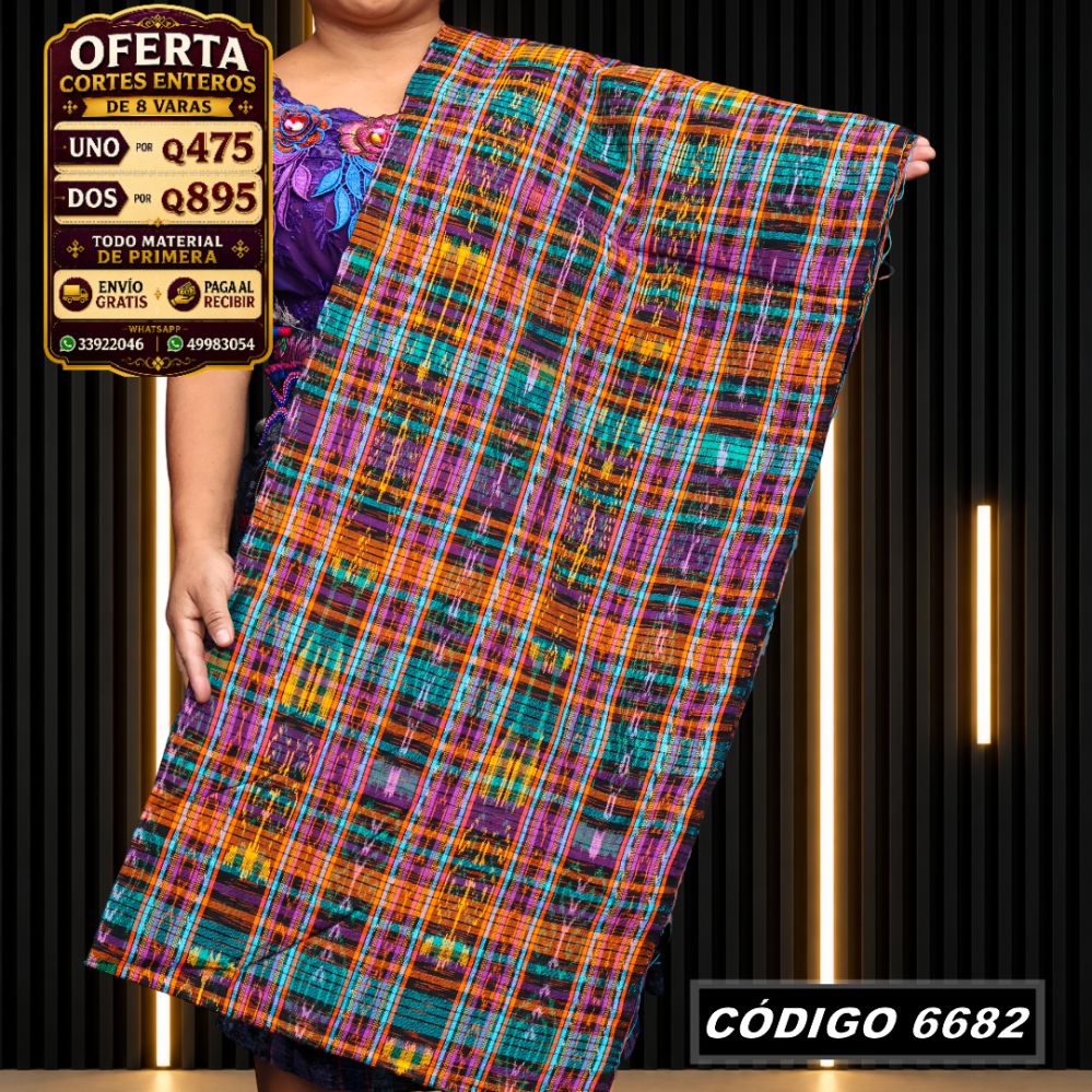✨ Diseño Quichelense — Hilo Mish y Altaseda 8 Varas — Q475 | COD 6682