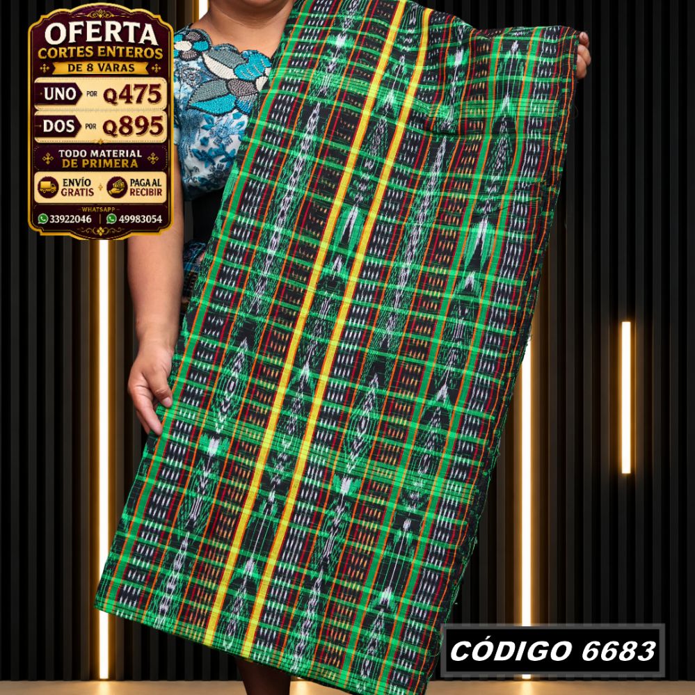 ✨ Diseño Quichelense — Hilo Mish y Altaseda 8 Varas — Q475 | COD 6683