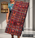 ✨ Diseño Exclusivo — Corte Típico Quiché de Hilo de Cristal de Primera 8 Varas — Q1,250 | COD 6803
