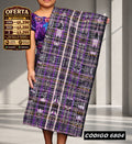 ✨ Corte Típico Hilo de Cristal de Primera 8 Varas — Q1,385 | COD 6804