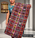 ✨ Corte Típico Hilo de Cristal de Primera 8 Varas — Q1,385 | COD 6827