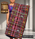 ✨ Corte Típico Hilo de Cristal de Primera 8 Varas — Q1,385 | COD 6834