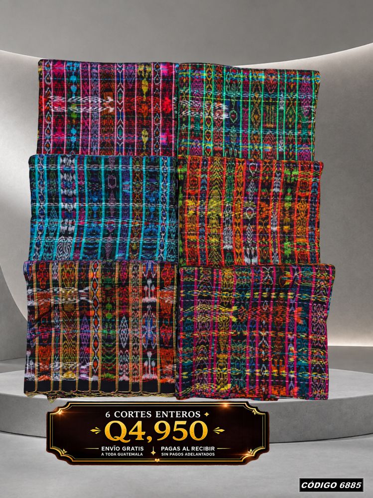 🔥Combo de 6 Cortes — Q4,950 | COD 6885