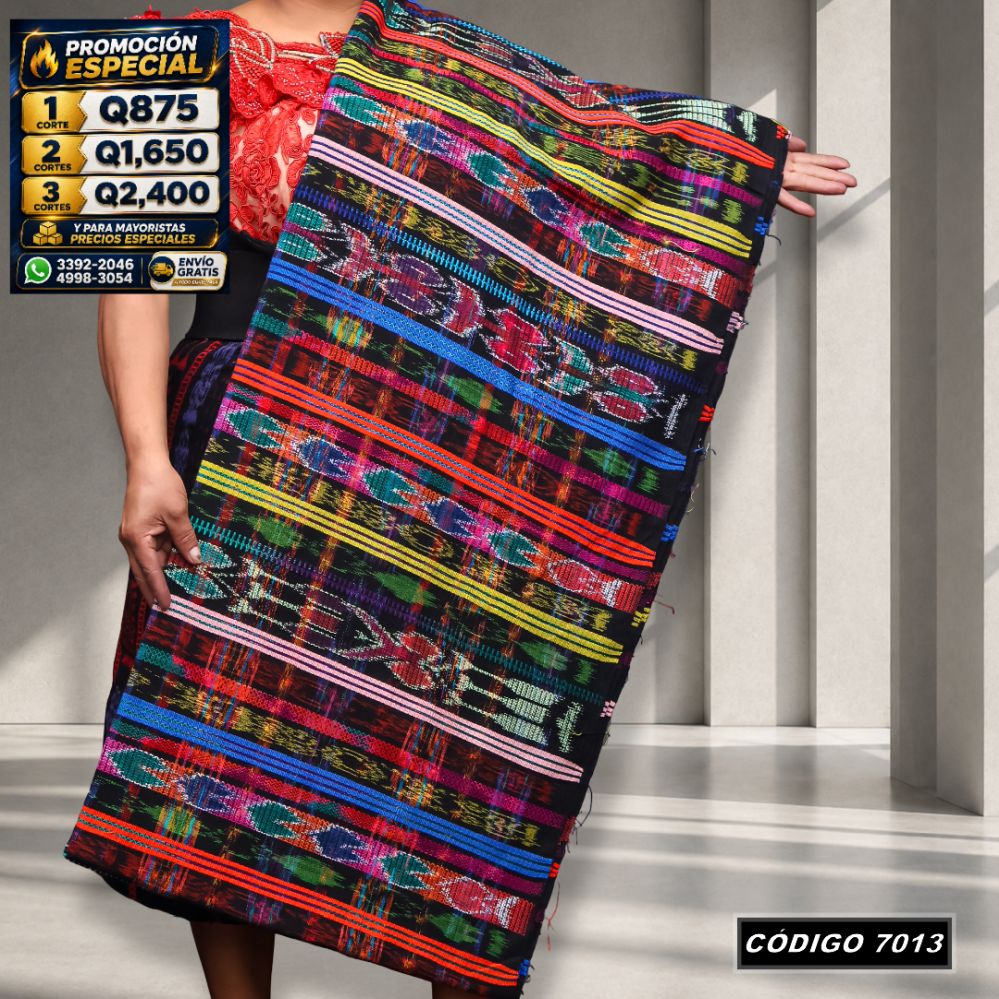 Corte Típico Hilo de Cristal 8 Varas Q875 | COD 7013 | Típicas Unidas