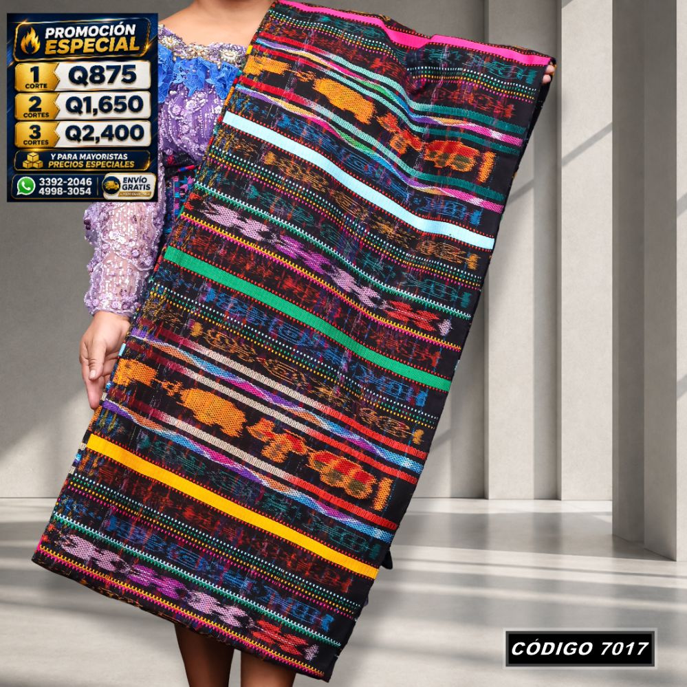 Corte Típico Hilo de Cristal 8 Varas Q875 | COD 7017 | Típicas Unidas
