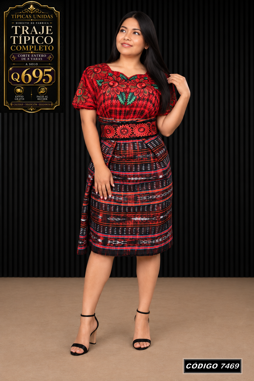 ✨ Traje Típico — Diseño Nuevo — Q695 | COD 7469