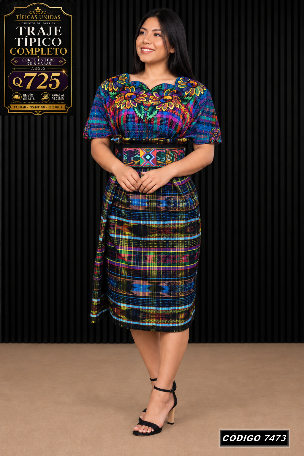 ✨ Traje Típico — Diseño Nuevo — Q725 | COD 7473