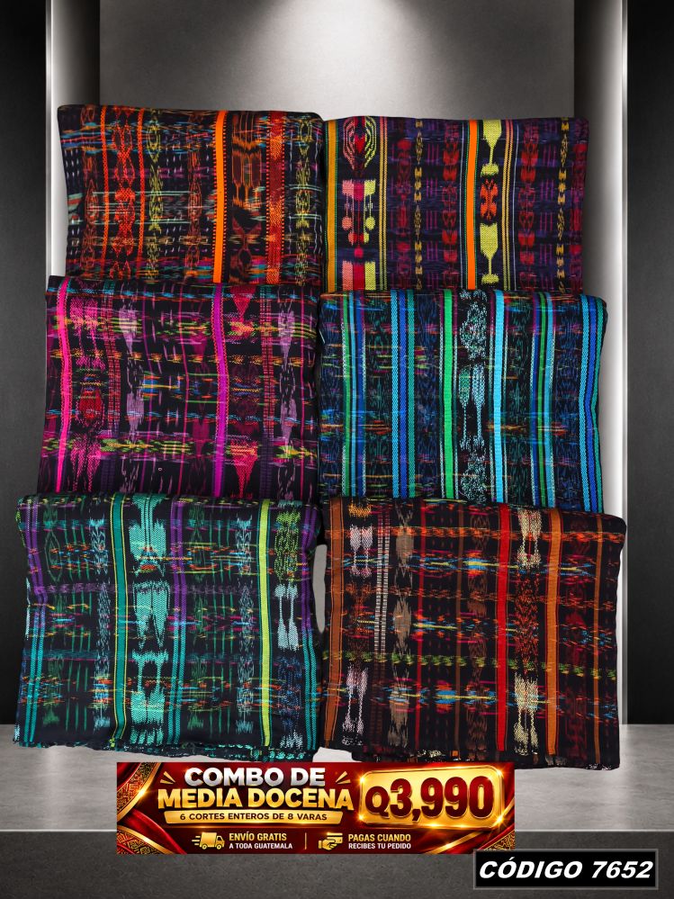 Combo 6 Cortes Típicos 8 Varas Q3,990 | Precio de fábrica | COD 7652 | Típicas Unidas