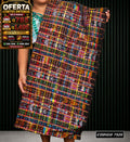 Corte Típico Hilo Alemán de 8 Varas — Q785 | Diseño tradicional guatemalteco