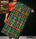 Corte Típico Hilo Alemán de 8 Varas — Q785 | Diseño tradicional guatemalteco