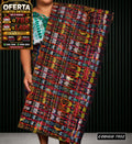 Corte Típico Hilo Alemán de 8 Varas — Q785 | Diseño tradicional guatemalteco