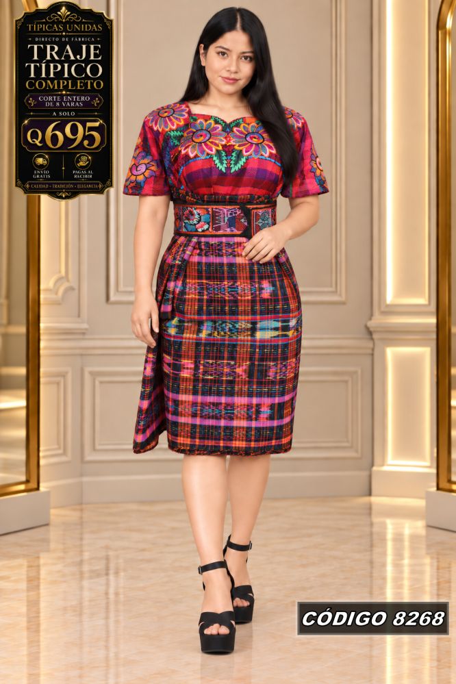 Traje Típico Diseño Nuevo precio Q1,350 código 8268 - Típicas Unidas Guatemala