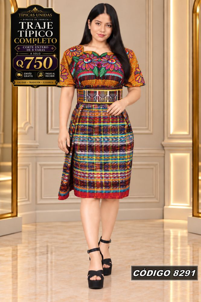 Traje Típico Diseño Nuevo Q750 | COD 8291 | Típicas Unidas