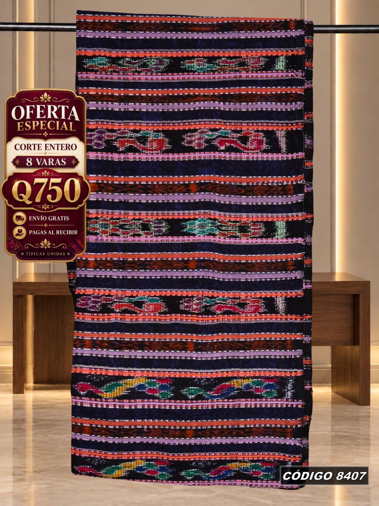 Cortes Típicos Hilo Alemán 8 Varas Q750 | 2 por Q1,395 | COD 8407 | Típicas Unidas