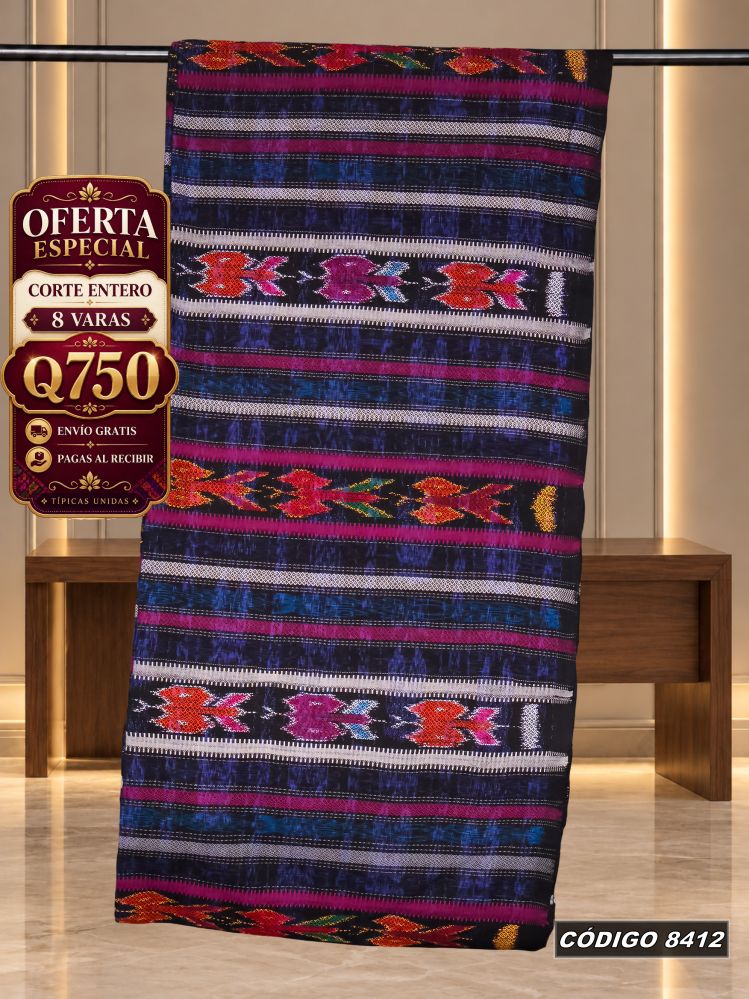 Cortes Típicos Hilo Alemán 8 Varas Q750 | 2 por Q1,395 | COD 8412 | Típicas Unidas