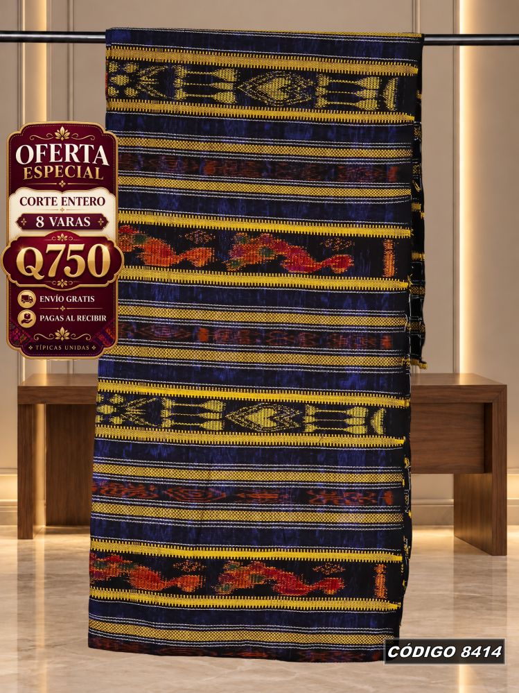 Corte Hilo Alemán 8 Varas Q750 | 2 por Q1,395 | COD 8414 | Típicas Unidas