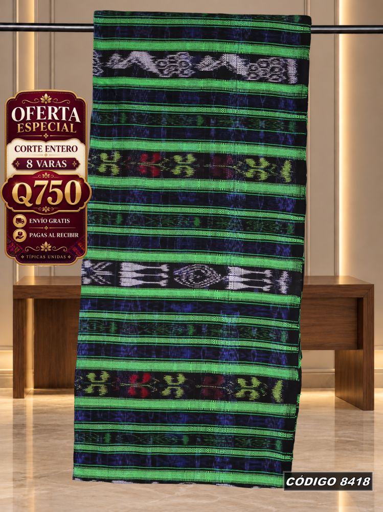 Corte Hilo Alemán 8 Varas Q750 | 2 por Q1,395 | COD 8418 | Típicas Unidas