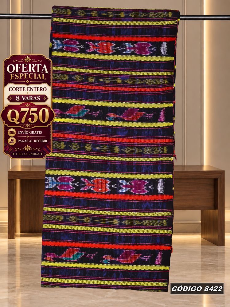 Cortes Típicos Hilo Alemán 8 Varas Q750 | 2 por Q1,395 | COD 8422 | Típicas Unidas