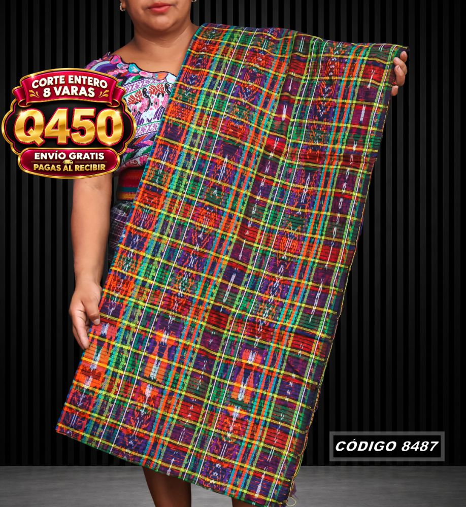 Corte Típico Quichelense Hilo Mish y Altaseda 8 Varas Q450 | COD 8487 | Típicas Unidas