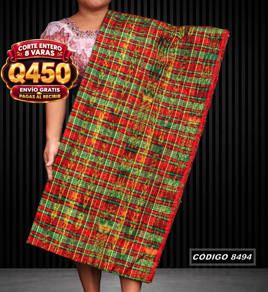 Corte Típico Quichelense Hilo Mish y Altaseda 8 Varas Q450 | COD 8494 | Típicas Unidas